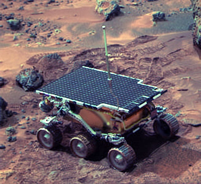 Mars Pathfinder and Sojourner