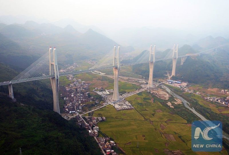 Chishi Bridge, Yizhang County, China- 288 meters (945 ft)