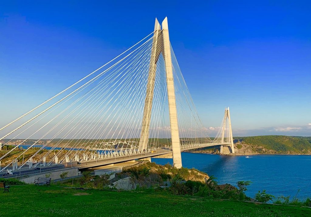 Yavuz Sultan Selim Bridge, Istanbul, Turkey- 322 metres (1,056 ft)