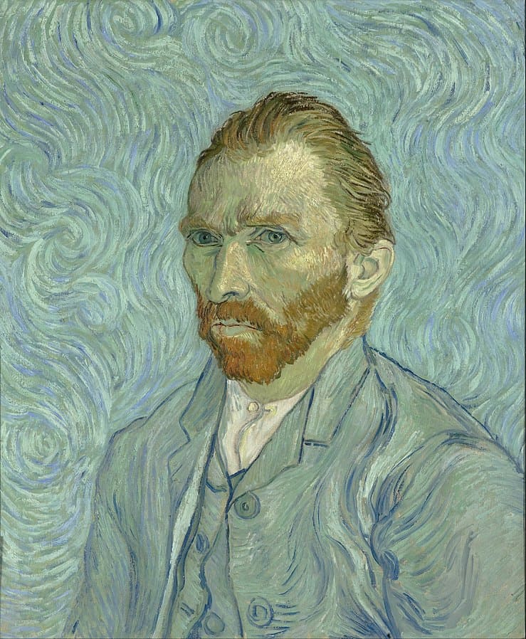 Self-portraits of Vincent van Gogh