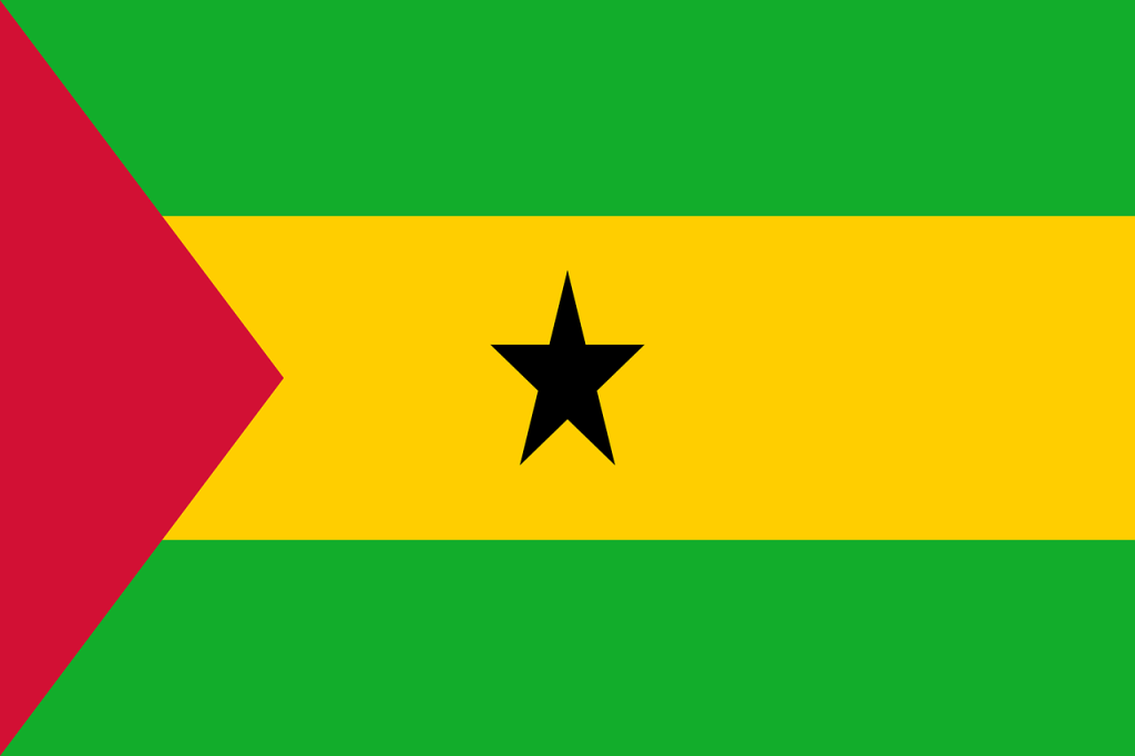 Flag of Sao Tome and Príncipe