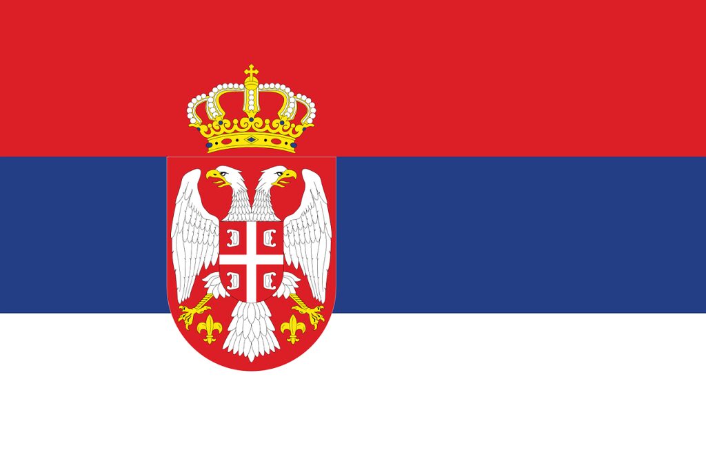 flag of Serbia 