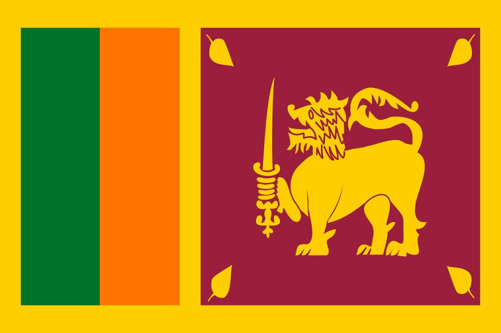 flag of Sri Lanka 