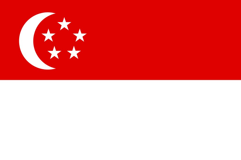 flag of singapore 