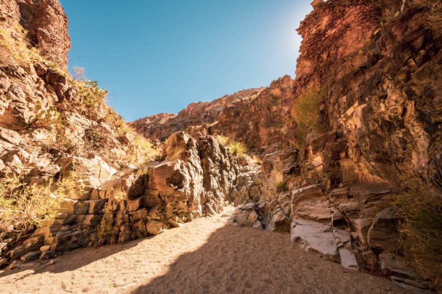 Upper Burro Mesa Pour-off Trail