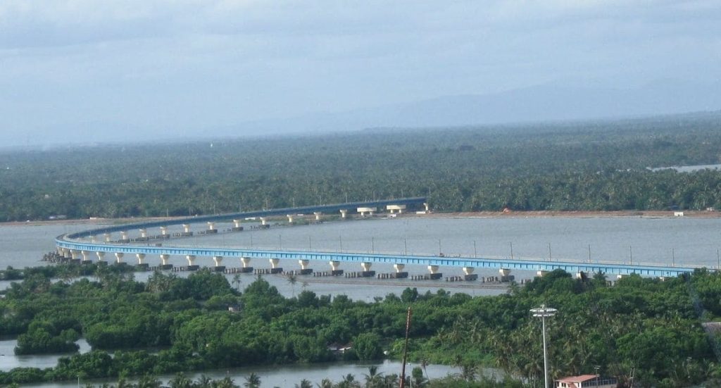 Vembanad Rail Bridge, Kochi, Kerala