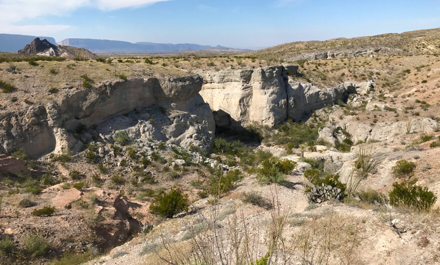 tuff canyon overlook ross maxwell scenic drive