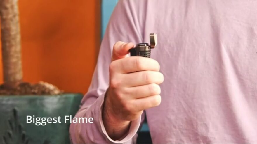 How do I make my lighter flame bigger