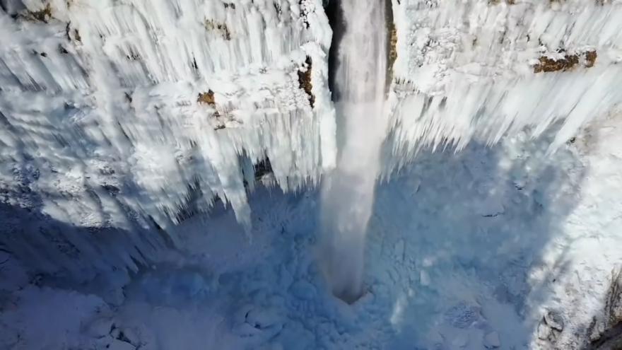 waterfalls freeze
